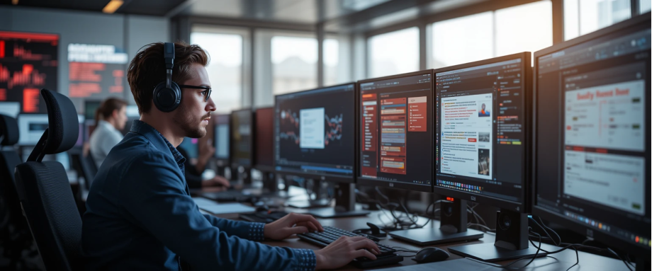 Professional cybersecurity specialist